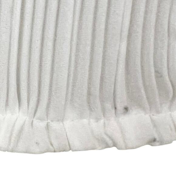 Good American Always Fits Plisse Button Down Shirt in White Size 5/6 1XL 2XL NWT - Picture 5 of 10